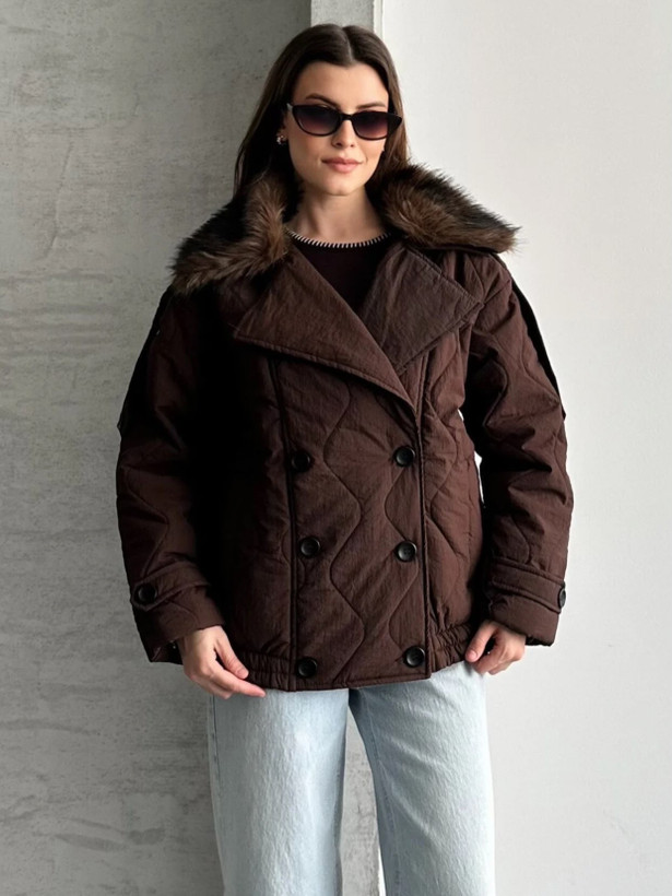 کاپشن خاص برند zara ترک🇹🇷