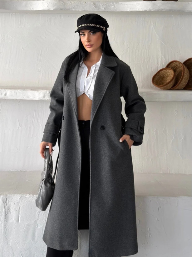 پالتو بلند خاص برند zara ترک🇹🇷